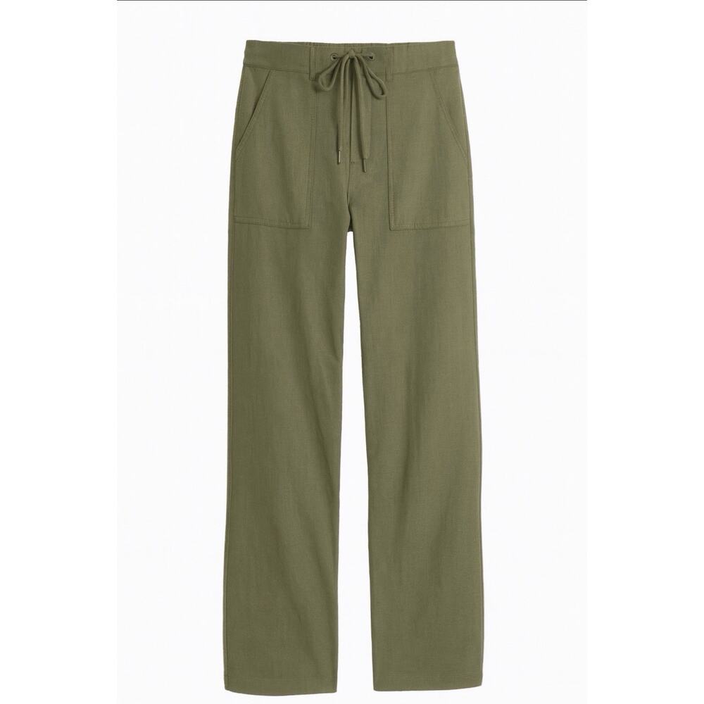 Sanctuary Sunset Linen Blend Pants in Trail Green - Size 30 - Picture 12 of 12